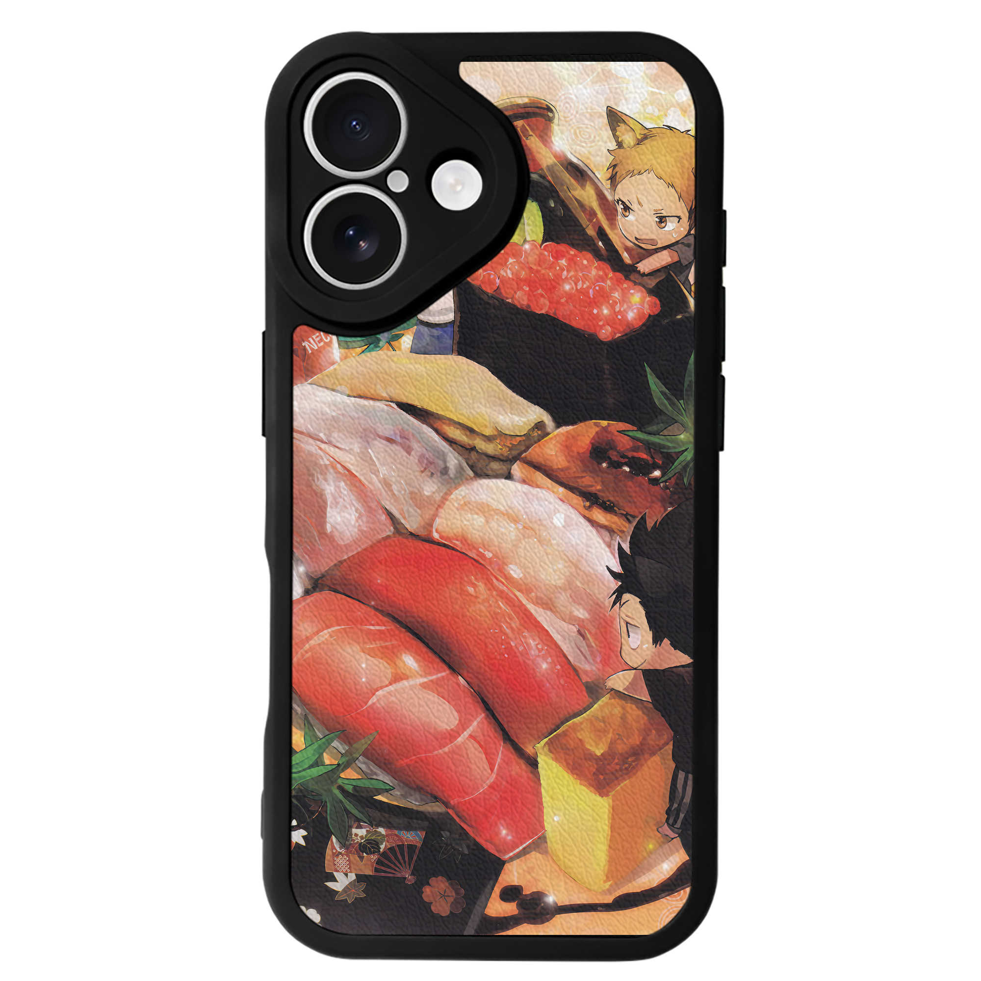 （画像用） ハイキュー!! Haikyu!! 【iPhone 16シリーズ対応】シリコンスマホケース（レザー調） 材質：シリコン